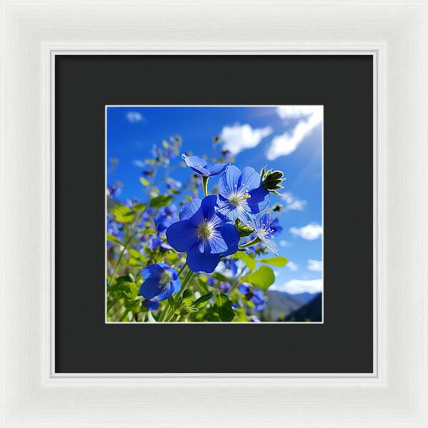 Blue Beauty - Framed Print
