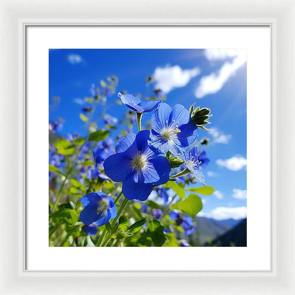 Blue Beauty - Framed Print