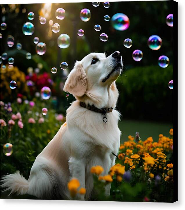 Bubbly Sunshine - Canvas Print
