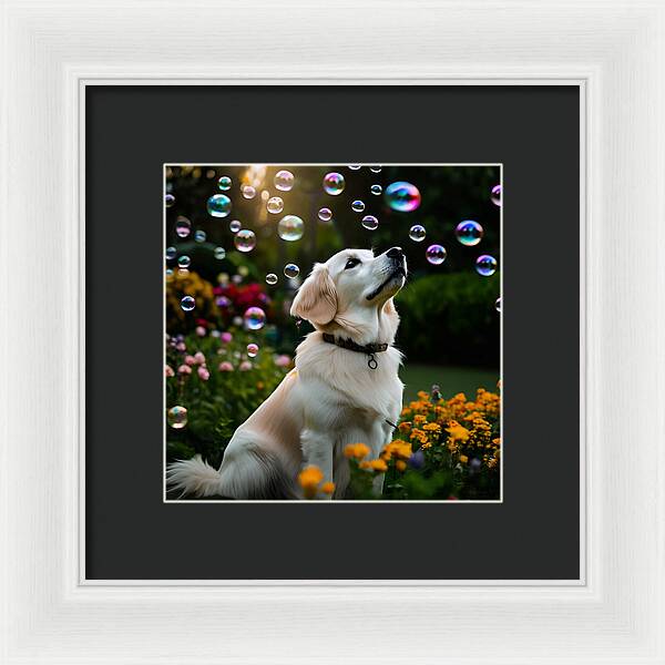 Bubbly Sunshine - Framed Print