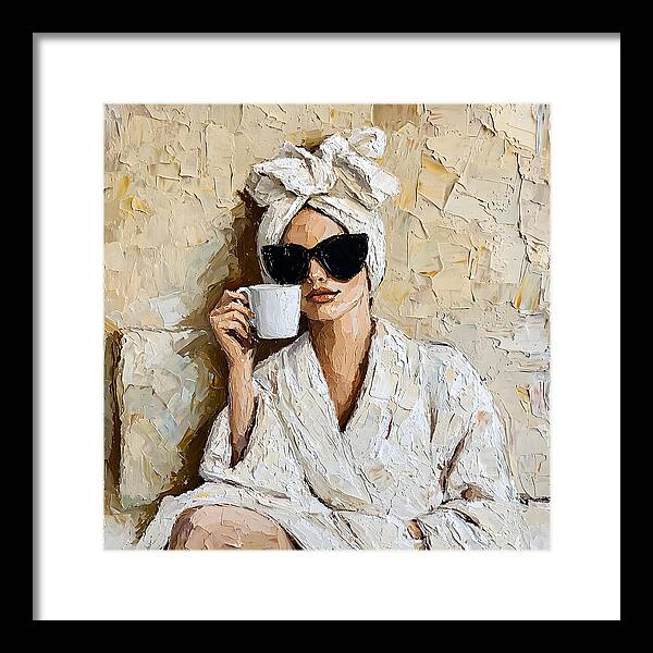 Caffeine Couture - Framed Print
