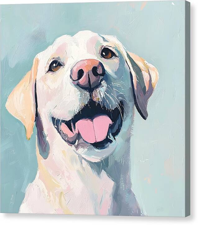 Canine Bliss - Canvas Print