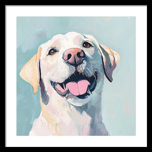Canine Bliss - Framed Print