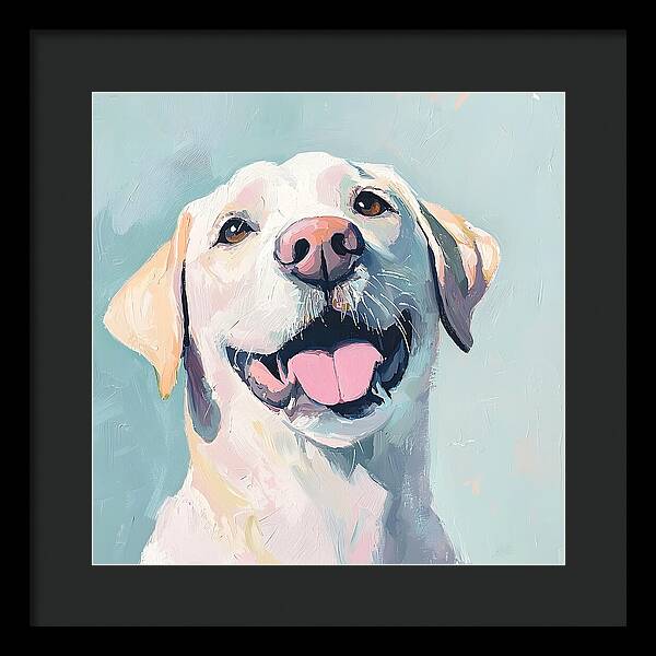 Canine Bliss - Framed Print