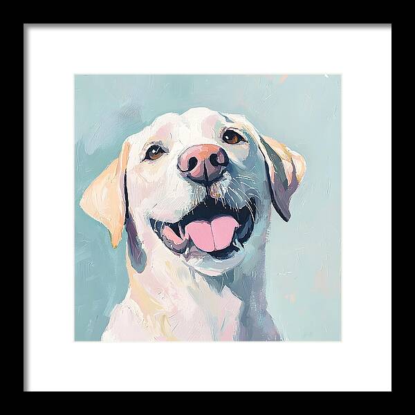 Canine Bliss - Framed Print
