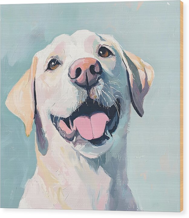 Canine Bliss - Wood Print