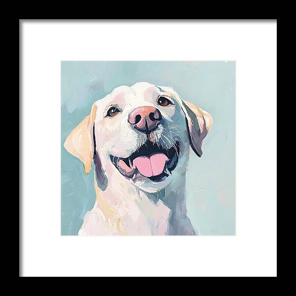 Canine Bliss - Framed Print