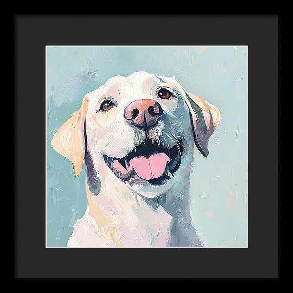 Canine Bliss - Framed Print