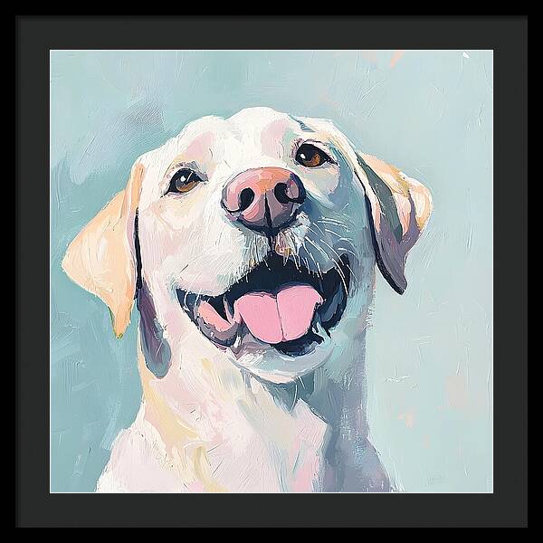 Canine Bliss - Framed Print