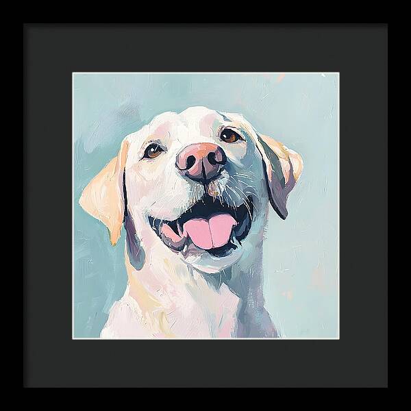 Canine Bliss - Framed Print