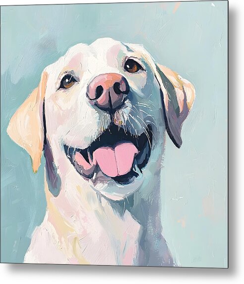 Canine Bliss - Metal Print