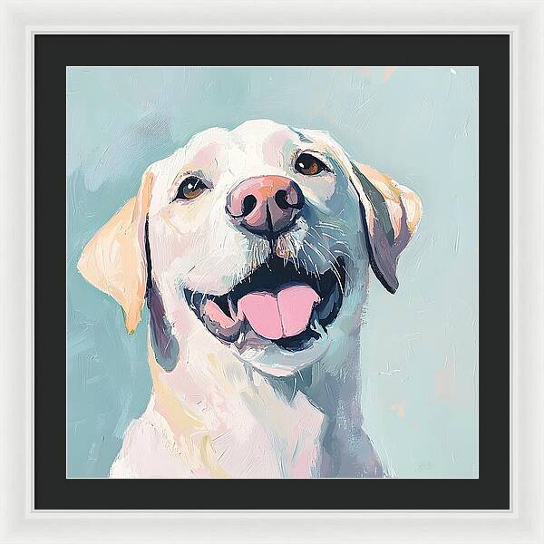 Canine Bliss - Framed Print