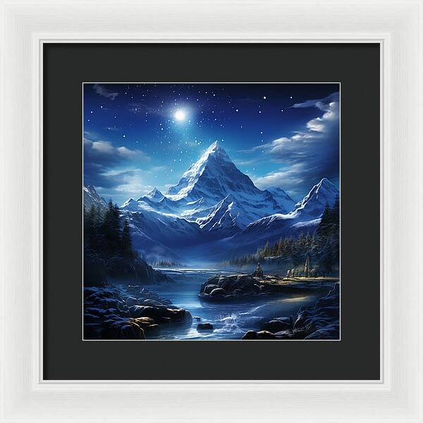 Celestial Tranquility - Framed Print