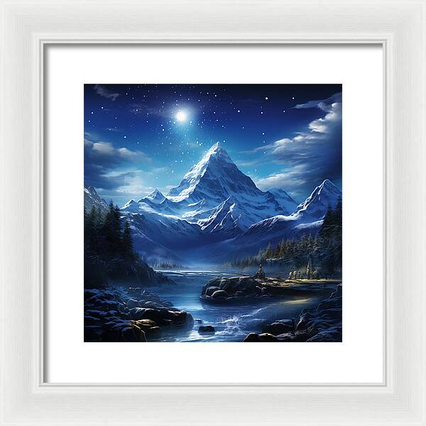 Celestial Tranquility - Framed Print