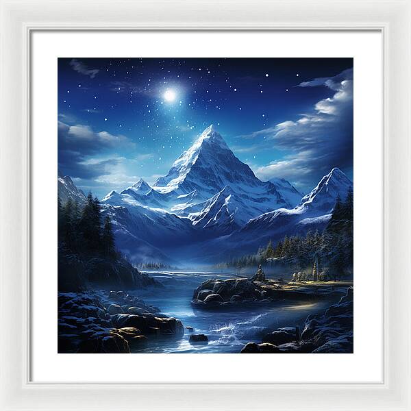 Celestial Tranquility - Framed Print