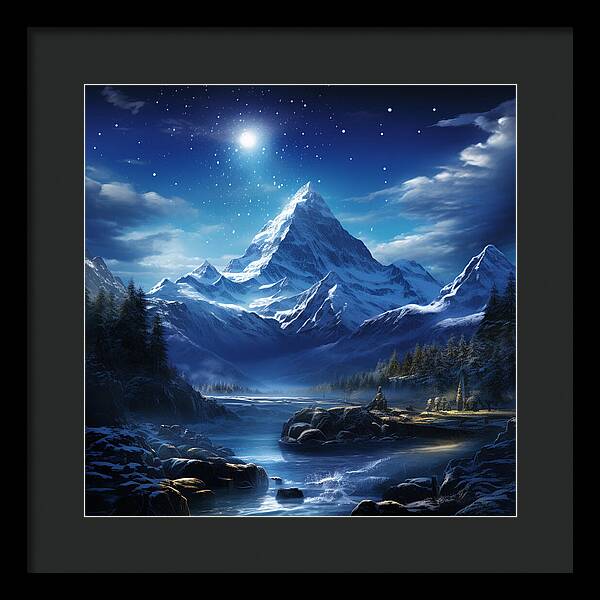 Celestial Tranquility - Framed Print