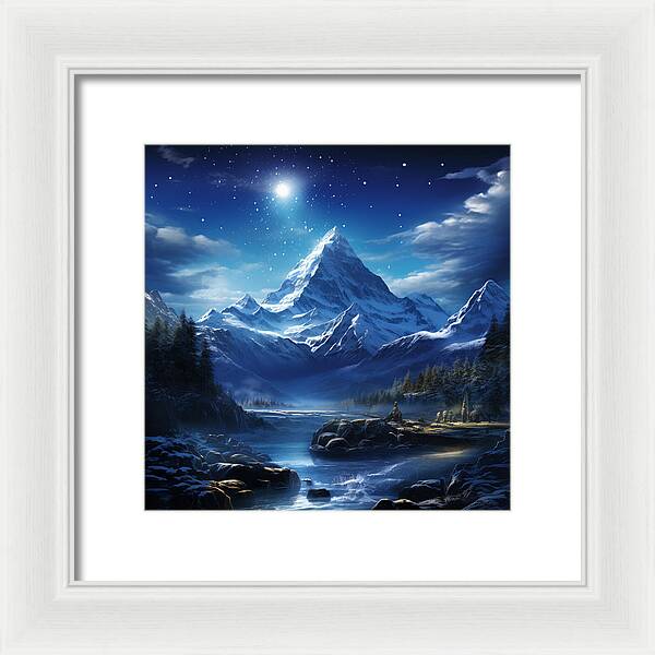 Celestial Tranquility - Framed Print