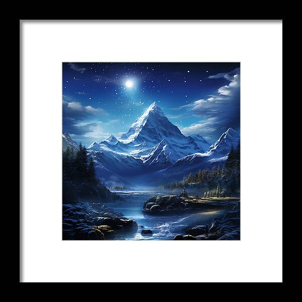 Celestial Tranquility - Framed Print