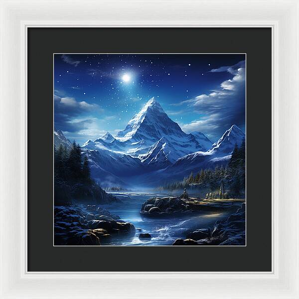 Celestial Tranquility - Framed Print