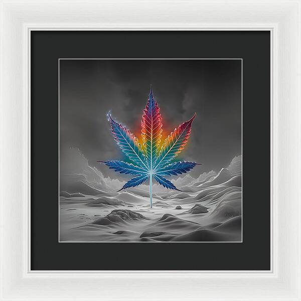 Chromatic Chronic - Framed Print