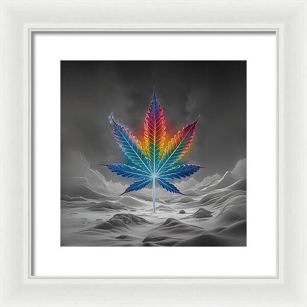 Chromatic Chronic - Framed Print