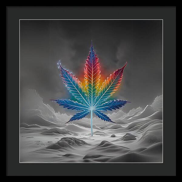 Chromatic Chronic - Framed Print
