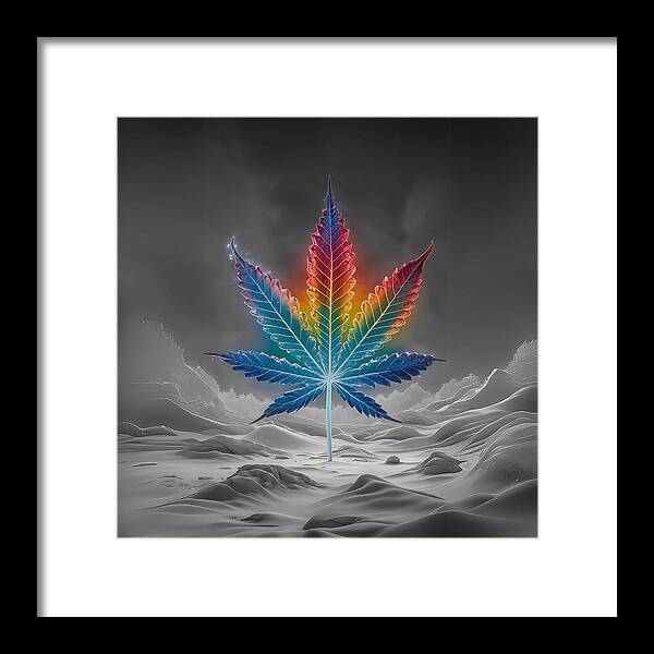 Chromatic Chronic - Framed Print