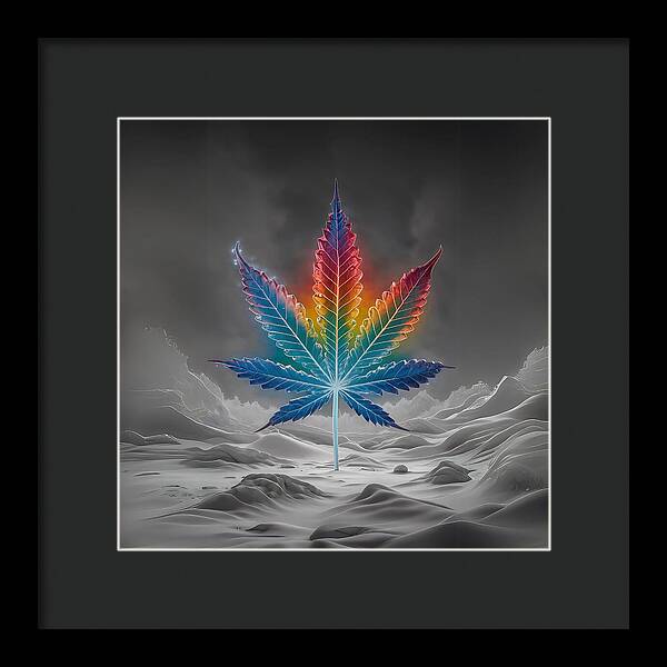 Chromatic Chronic - Framed Print