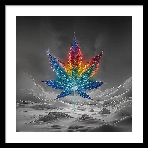 Chromatic Chronic - Framed Print