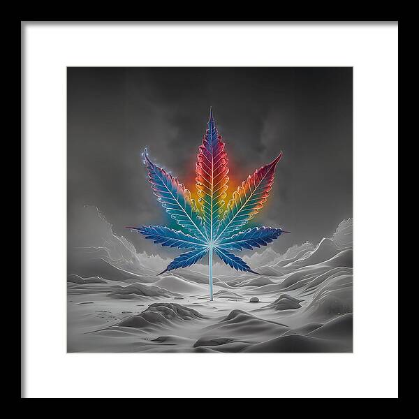 Chromatic Chronic - Framed Print