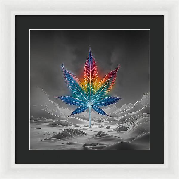 Chromatic Chronic - Framed Print