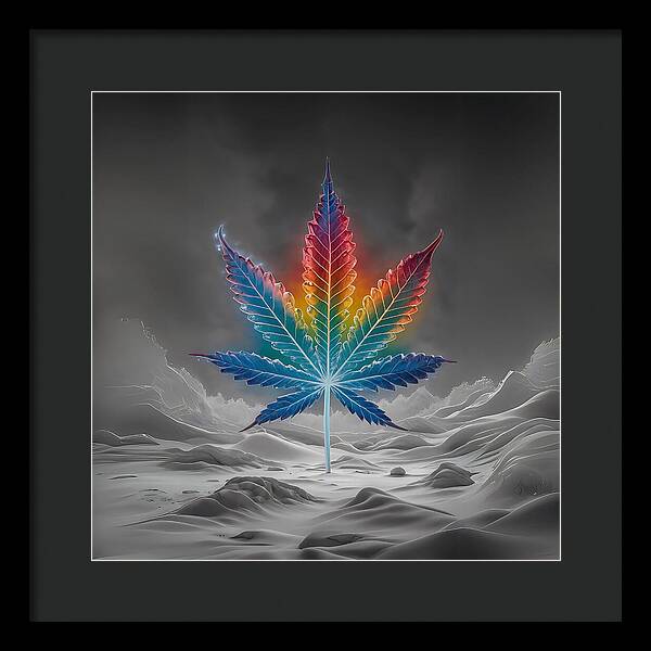 Chromatic Chronic - Framed Print