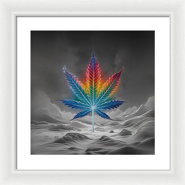 Chromatic Chronic - Framed Print