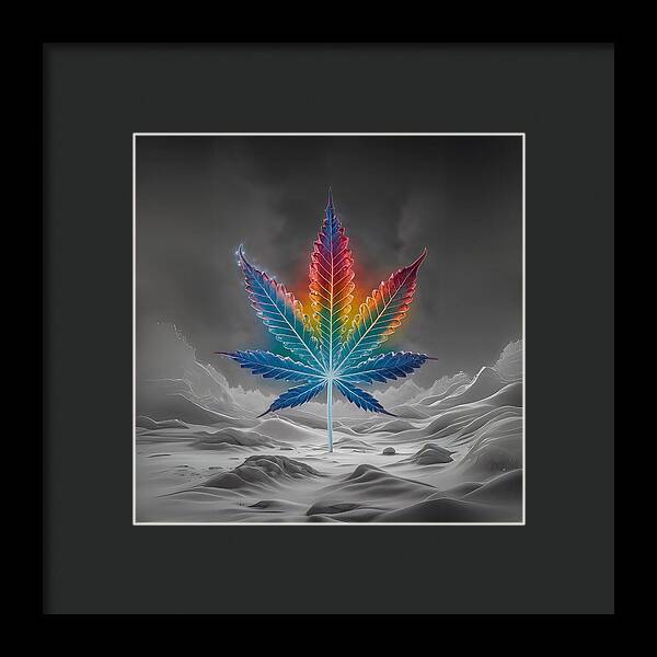 Chromatic Chronic - Framed Print