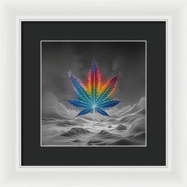 Chromatic Chronic - Framed Print