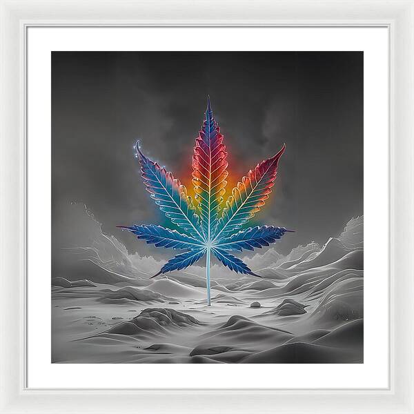 Chromatic Chronic - Framed Print