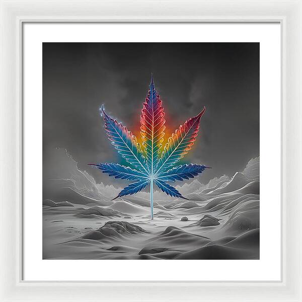 Chromatic Chronic - Framed Print