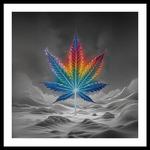 Chromatic Chronic - Framed Print