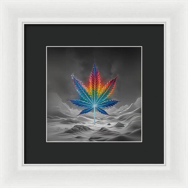 Chromatic Chronic - Framed Print