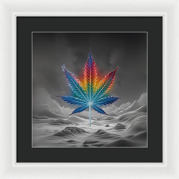Chromatic Chronic - Framed Print