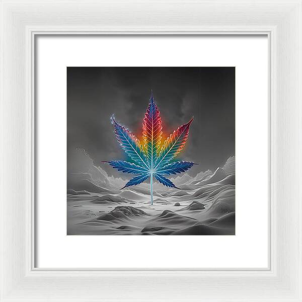 Chromatic Chronic - Framed Print