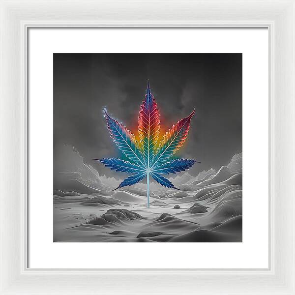 Chromatic Chronic - Framed Print