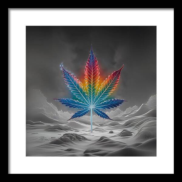 Chromatic Chronic - Framed Print