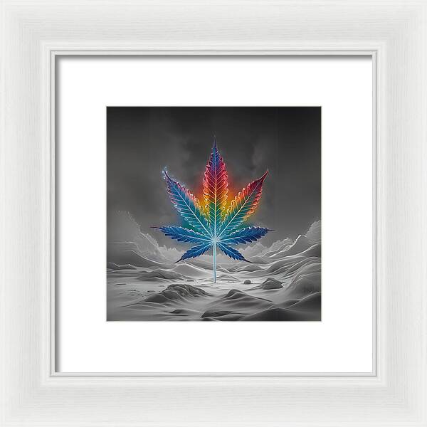 Chromatic Chronic - Framed Print
