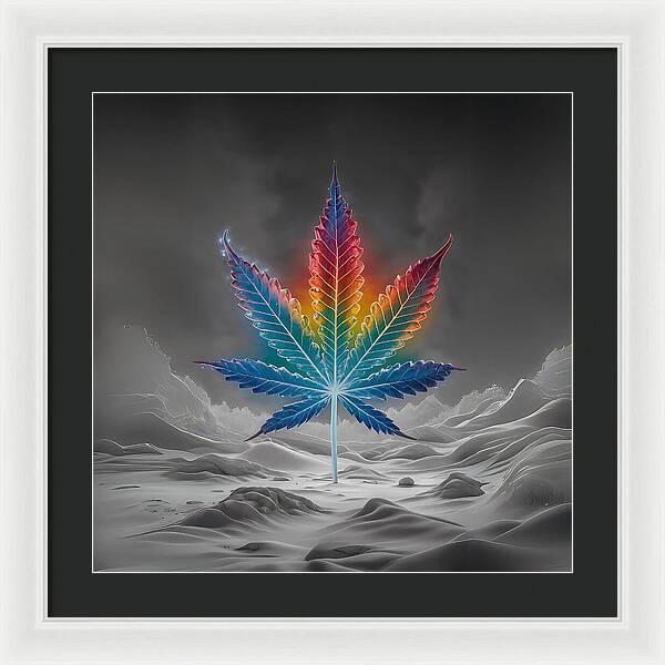 Chromatic Chronic - Framed Print