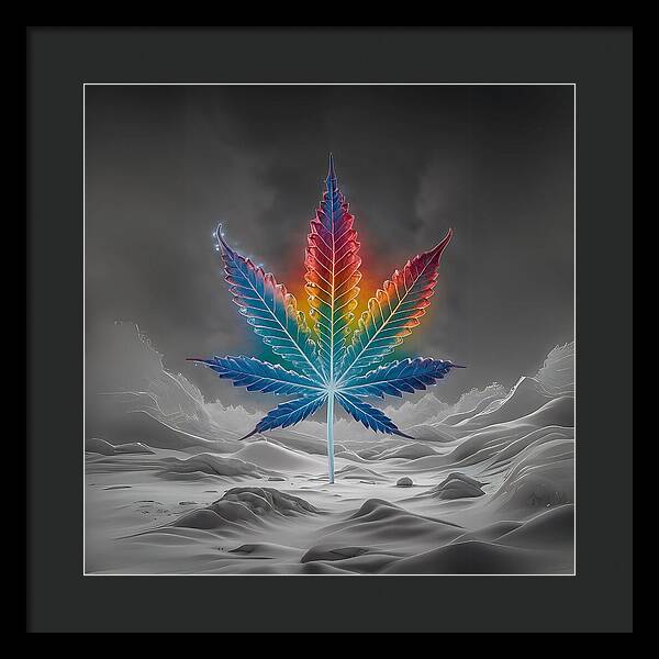 Chromatic Chronic - Framed Print