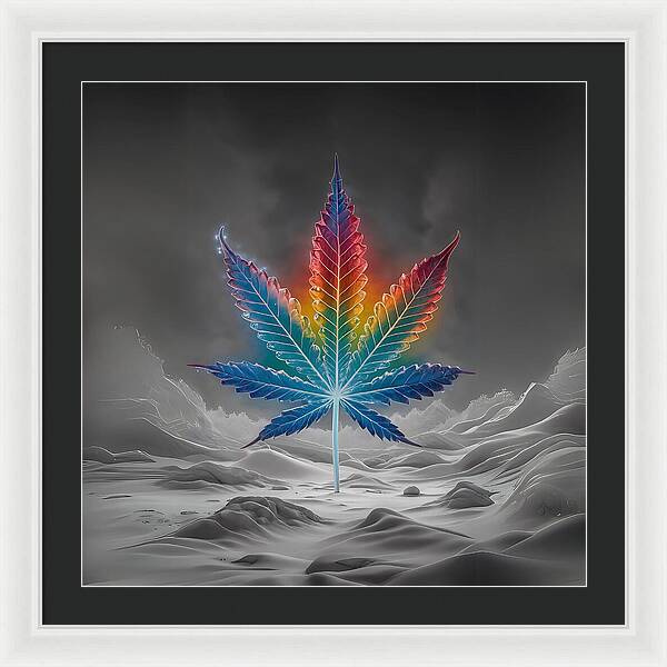 Chromatic Chronic - Framed Print