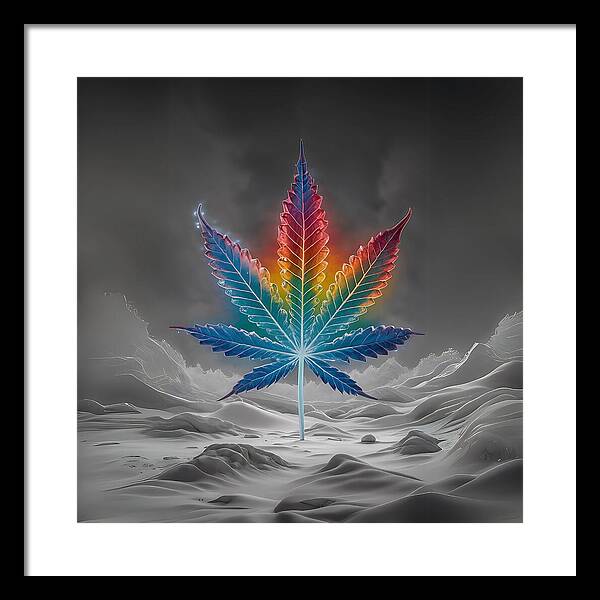 Chromatic Chronic - Framed Print