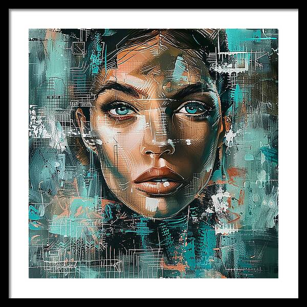 City Nurse - Framed Print