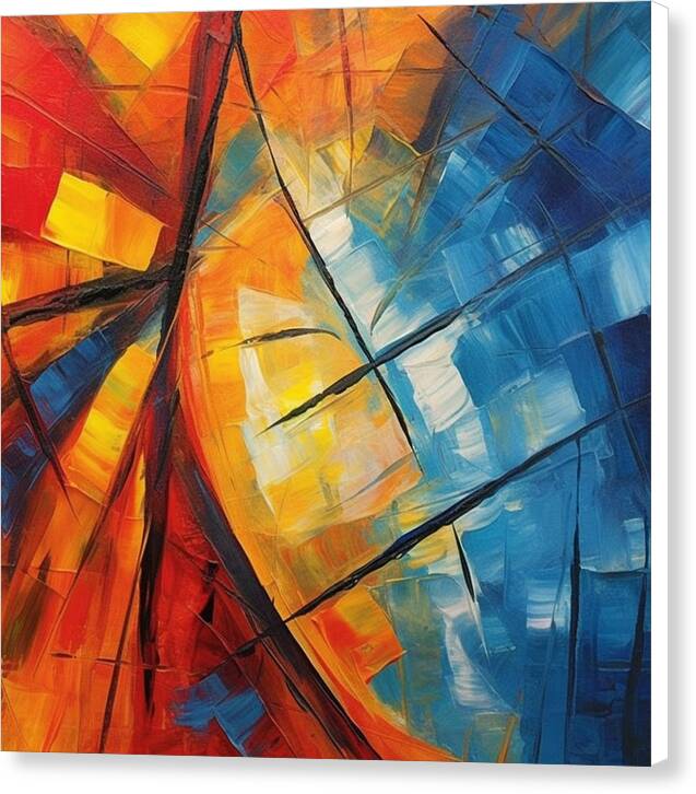 Color Burst - Canvas Print